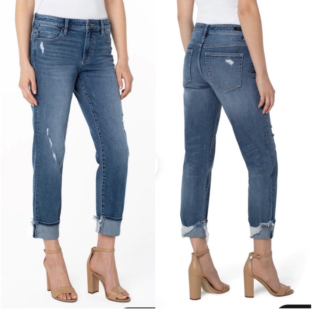 Liverpool girlfriend jean 6/28 perfect condition flattering currently sell @$109